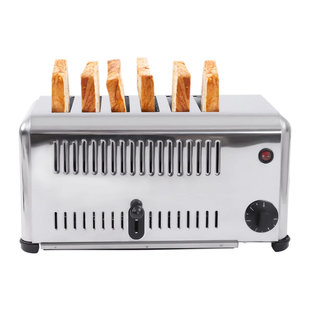 Commercial Stainless Steel Electric 6 Slice Toaster I36845