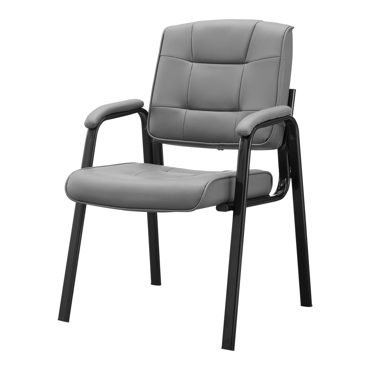 Gray Fabric Office Guest Chair I661224
