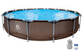 14ft x 33 Round Steel Frame Above-Ground Swimming Pool N94145