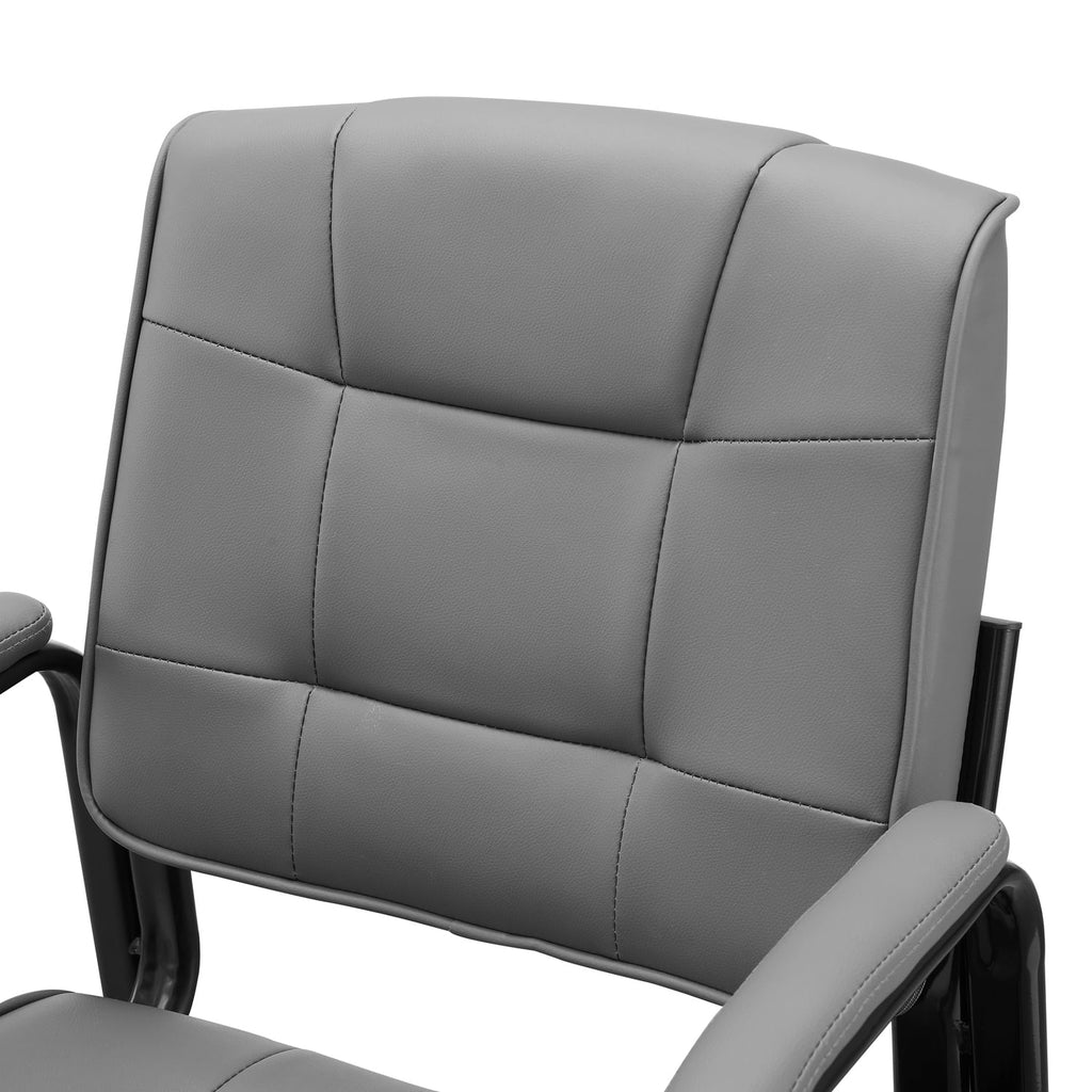 Gray Fabric Office Guest Chair I661224