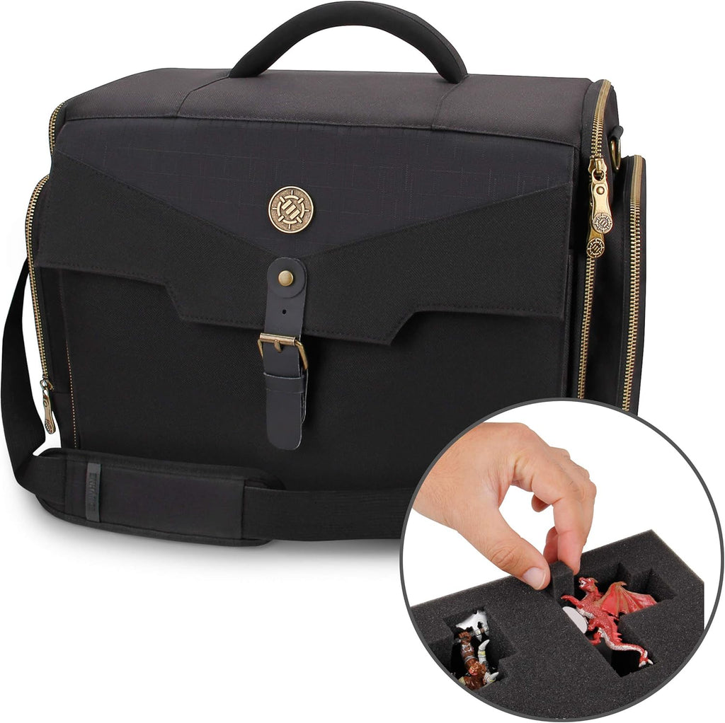 Portable Miniature Figure Storage Case with 4 Foam Layers H9077