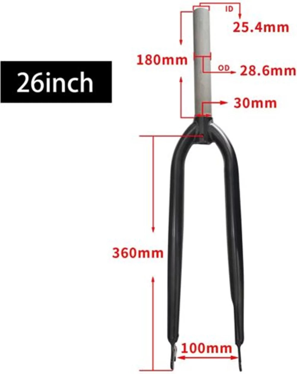 26 inch Bicycle Fork B837271