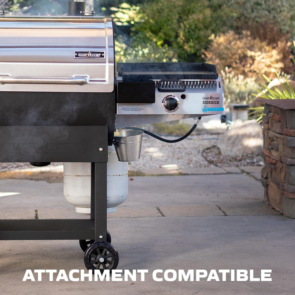 24 in. WIFI Pellet Grill & Smoker with Sear Box X814