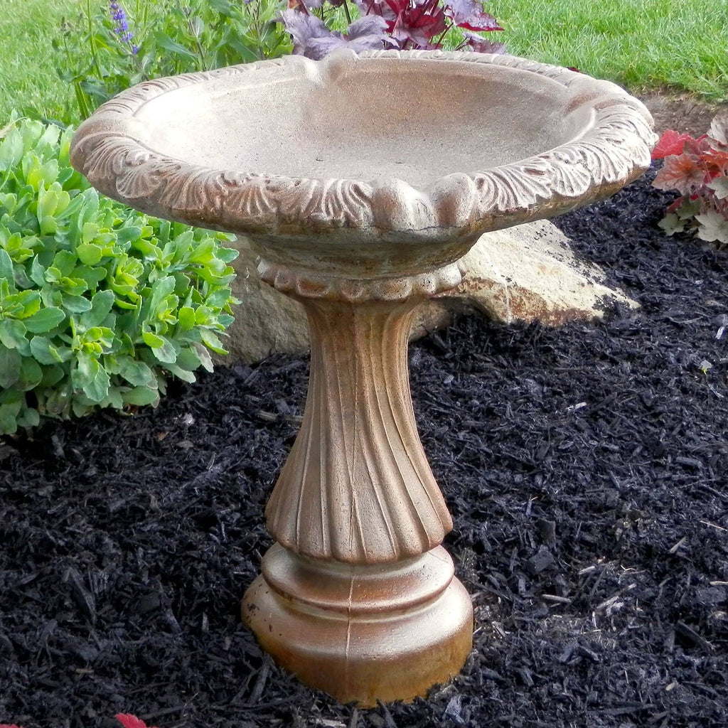Cast Stone Bird Bath Z3847