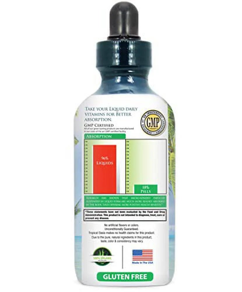 Vegan Non-GMO Strawberry B12 Liquid Drops 4oz B567