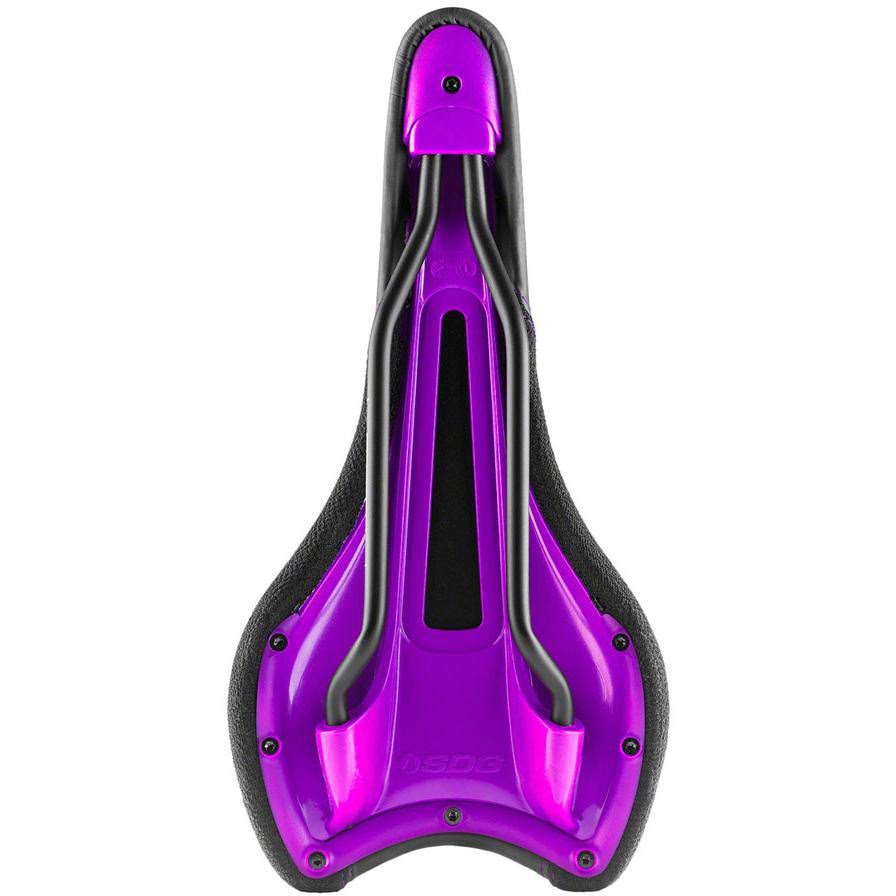 Black/Purple Ti-Alloy Saddle W5539