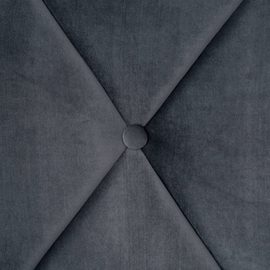Queen Serena Tufted Upholstered Bed Gray B790133