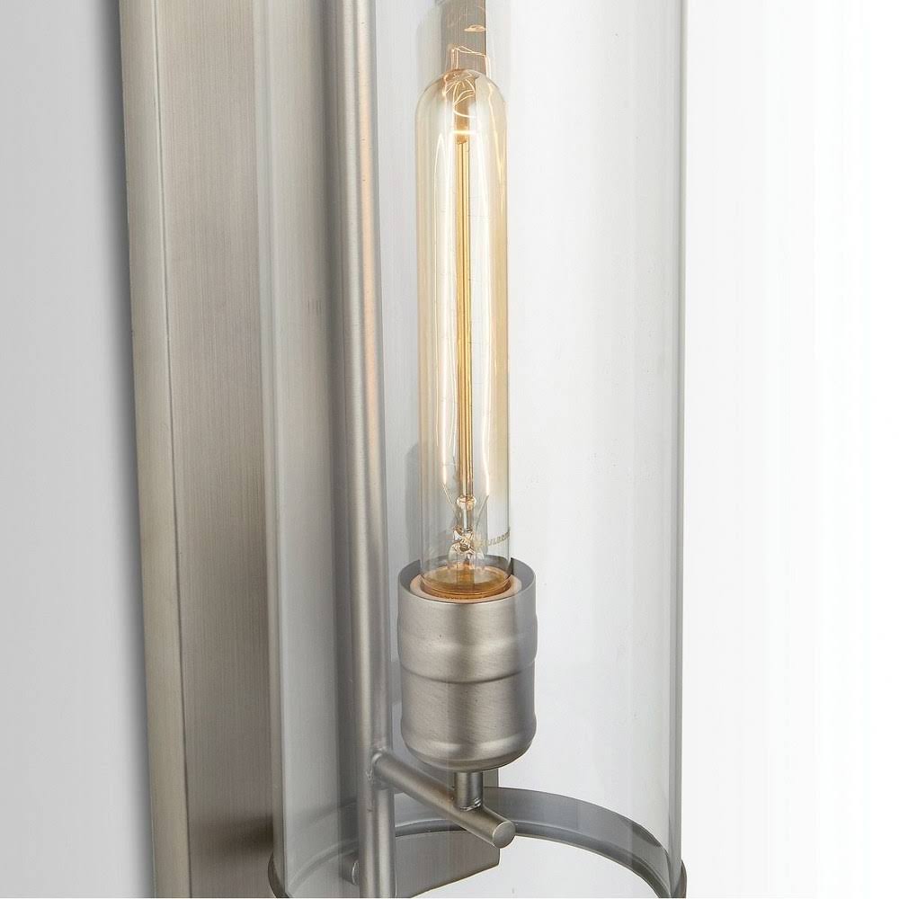 1 Light Antique Nickel Sconce O44740