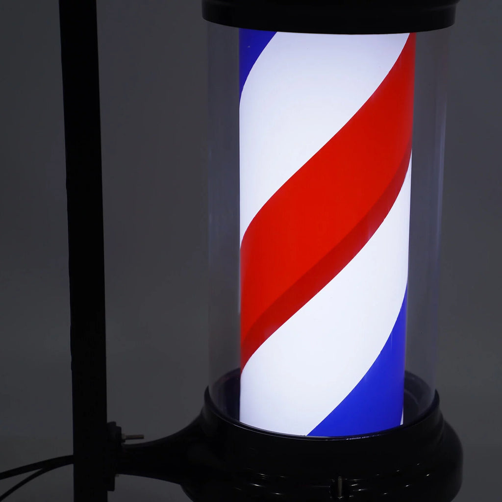 28" Rotating Barber Shop Pole Light G576563