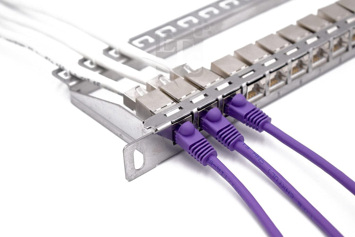 24 Port CAT6 STP Patch Panel Q236707