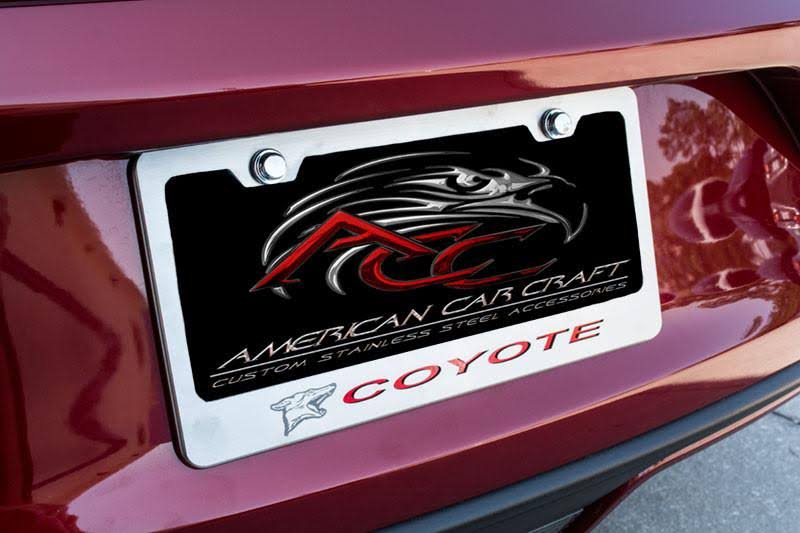 Custom License Plate Frame L5694