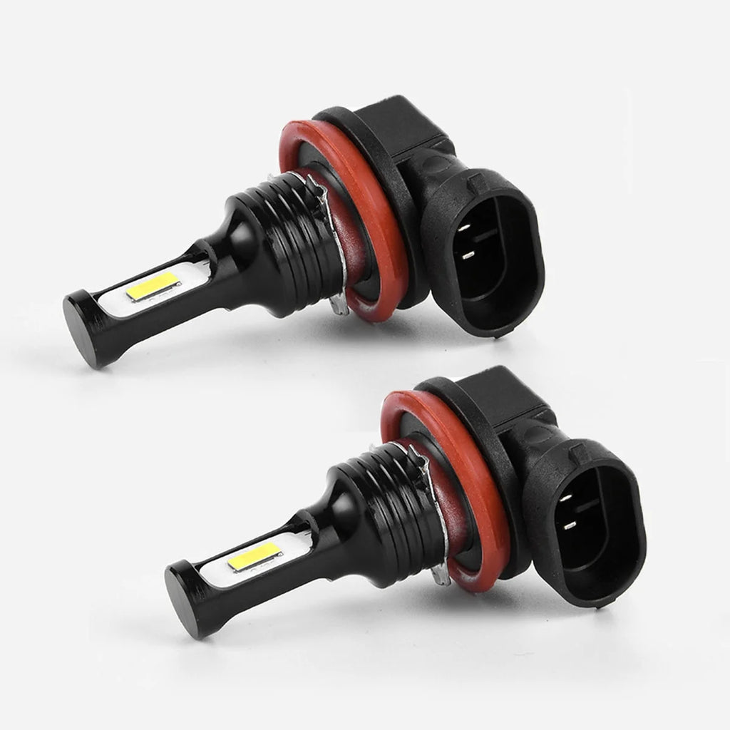 For Kia Soul 2014-2019 Headlights, 9008/H13 High and Low Beam Bulbs, H11 Fog Lights, 4pcs O60379