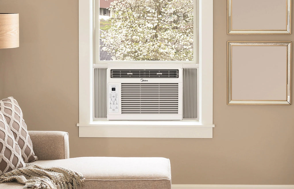 6,000 BTU 115V White Window Air Conditioner C486620