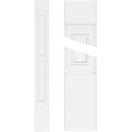 Two Equal Raised Panel PVC Pilaster (Pair) J402963