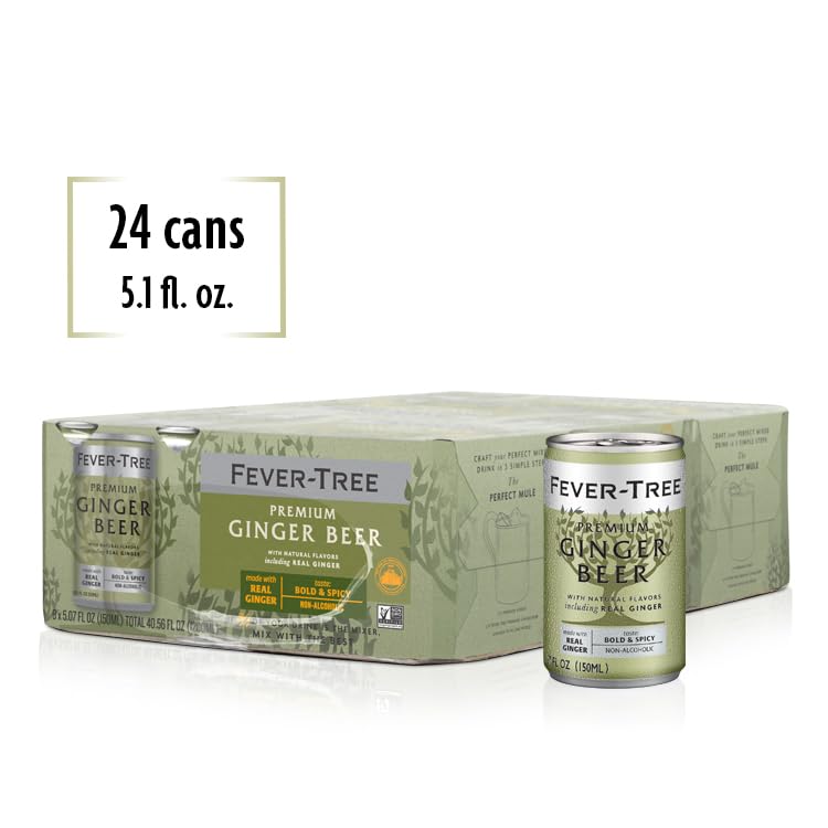Light Ginger Beer, 6.8 fl oz (24 Bottles) I8063