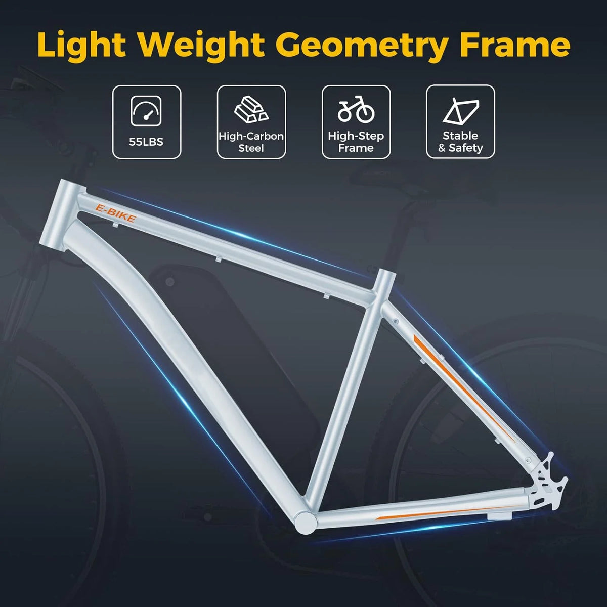 500W 480Wh Removable Battery 27.5 Electric Mountain Bike L701684