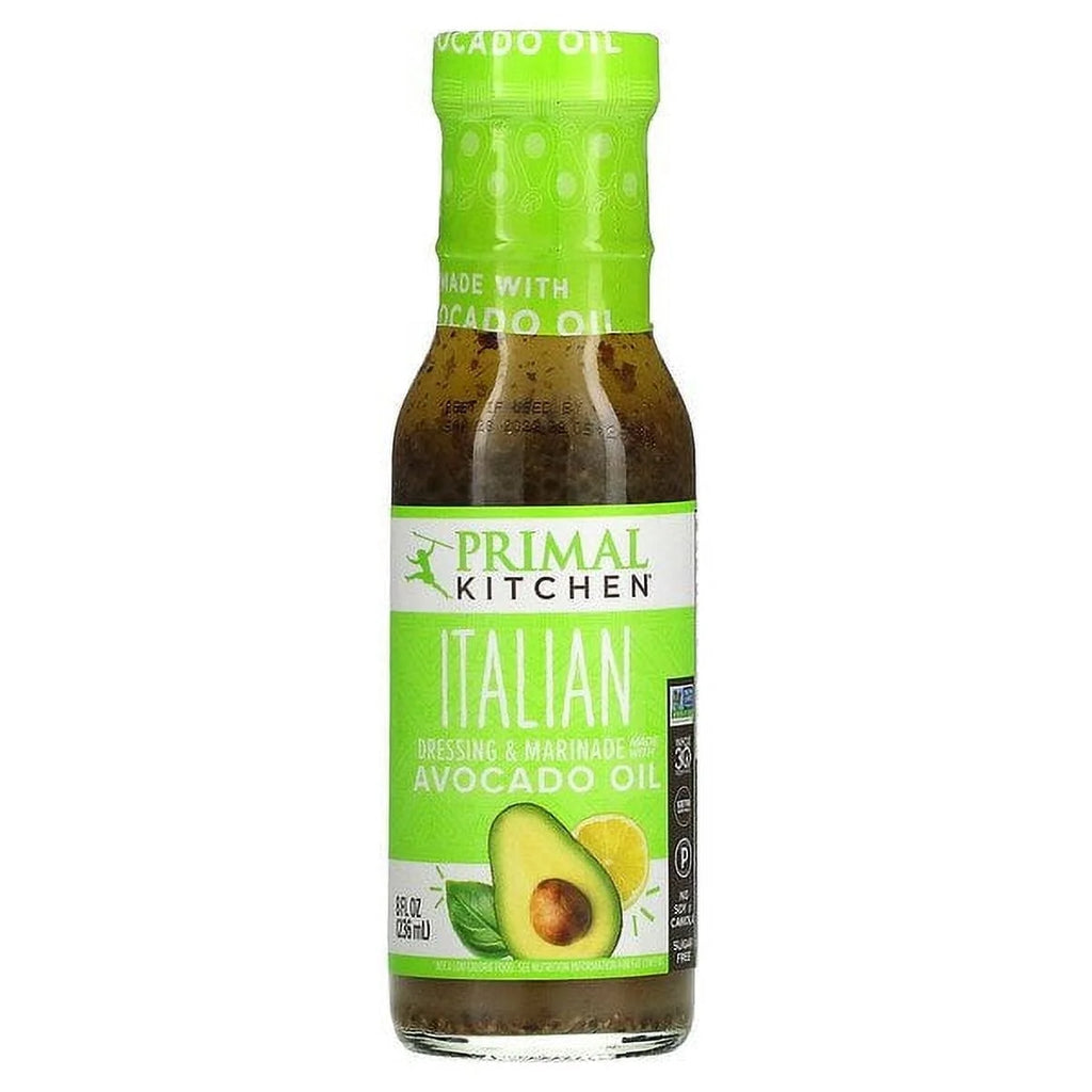 Dressing & Marinade with Avocado Oil, Italian, 8 fl oz Pack of 2 H12598