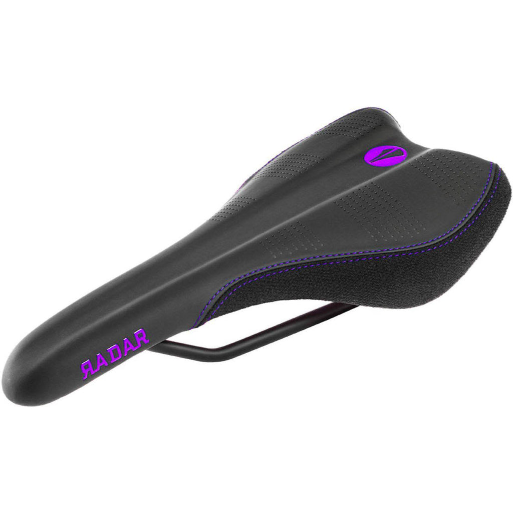 Black/Purple Ti-Alloy Saddle W5539