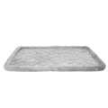 Grey Plush Crate Mat M55918