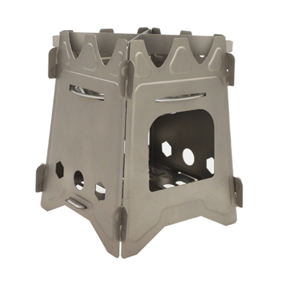 Folding Titanium Ultralight Wood Stove L24538