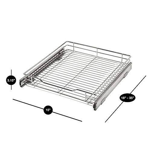 1-Tier Pull-Out Cabinet Organizer P9592