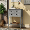 Gray Wash Narrow Console Table M344