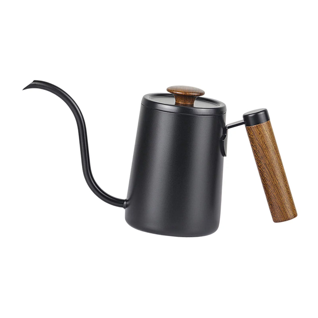 Black 600ml Gooseneck Kettle W1689