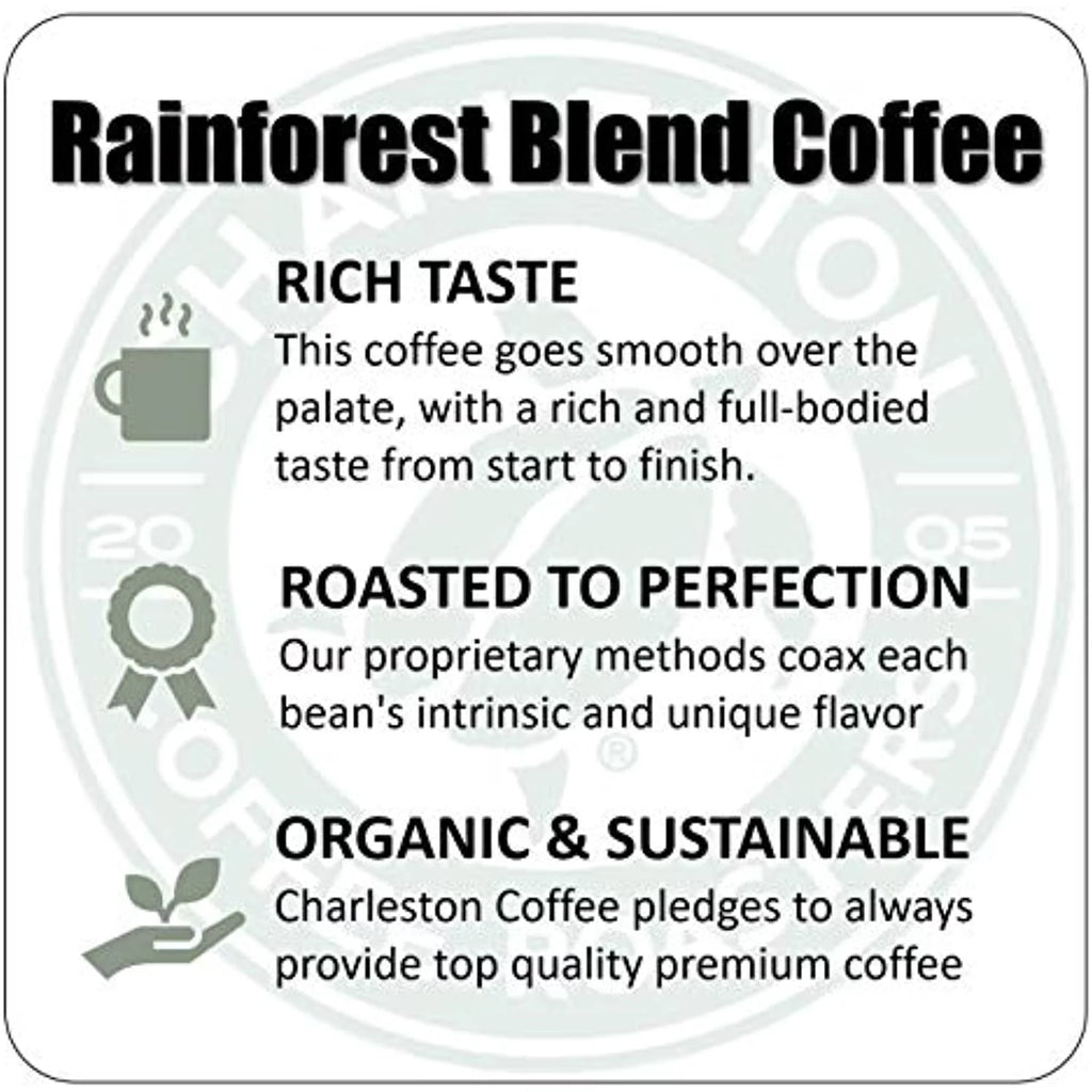 Organic Ground Dark Roast Coffee 12 oz F496