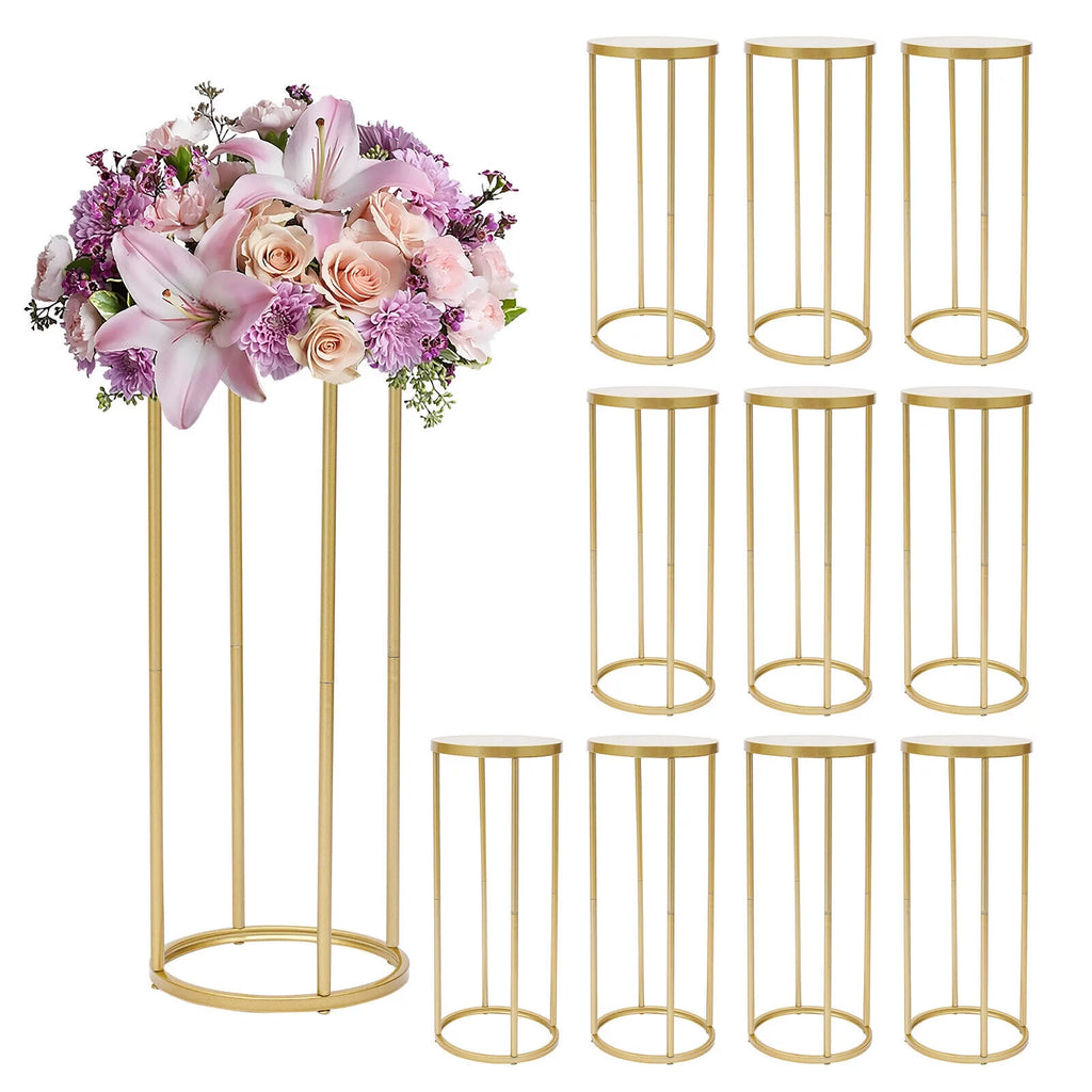10Pcs 60cm Tall Rectangular Flower Stand C352242