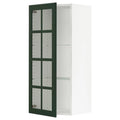 White Glass Wall Cabinet U48753