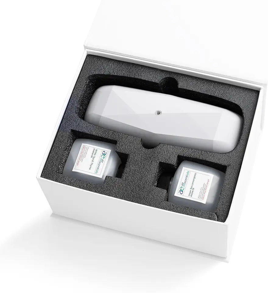Cold & Waterless Fragrance Oil Diffuser with 2 Signature Scents & Bluetooth Control V90702