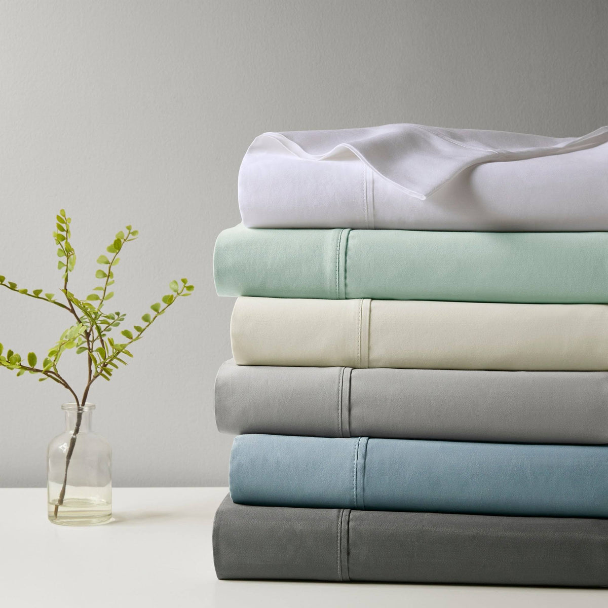 1000 Thread Count 4 Piece Sheet Set - Cal King - Ivory W3905