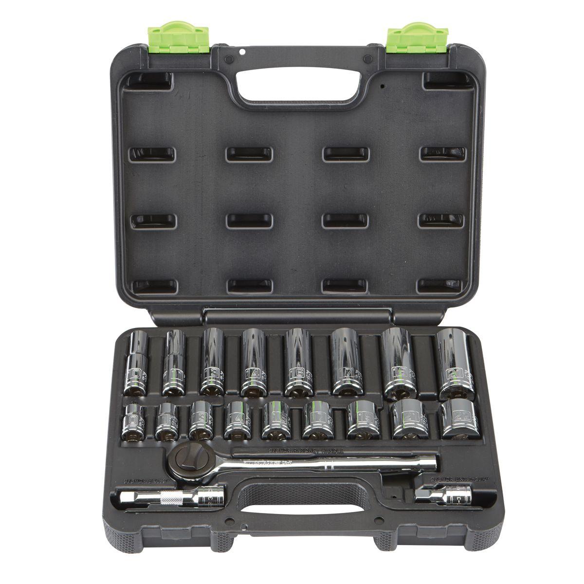 3/8 in. Drive Metric Socket Set, 20-Piece X65059