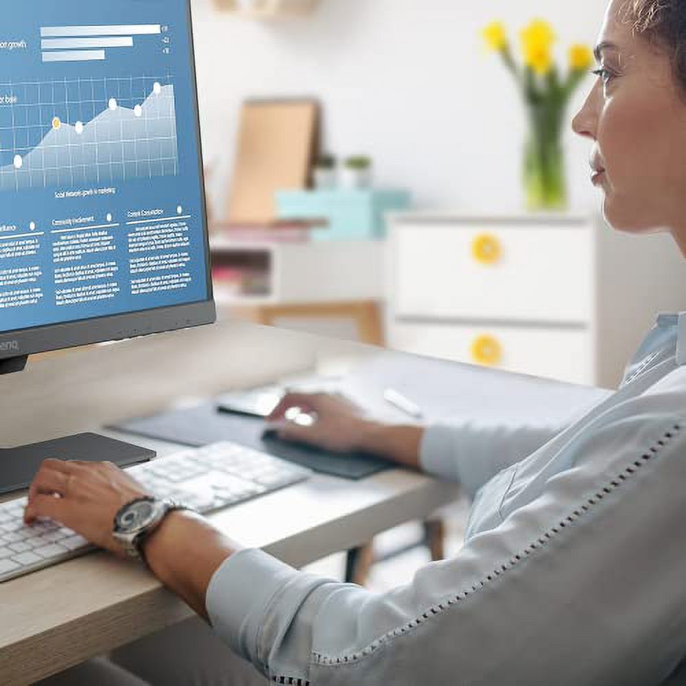 24" FHD IPS Computer Monitor with Built-In Speakers, Black B6294