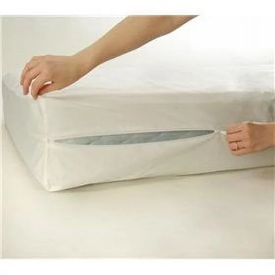 Full Size Innerspring PillowTop Mattress Set with Mattress Cover Protector L86552
