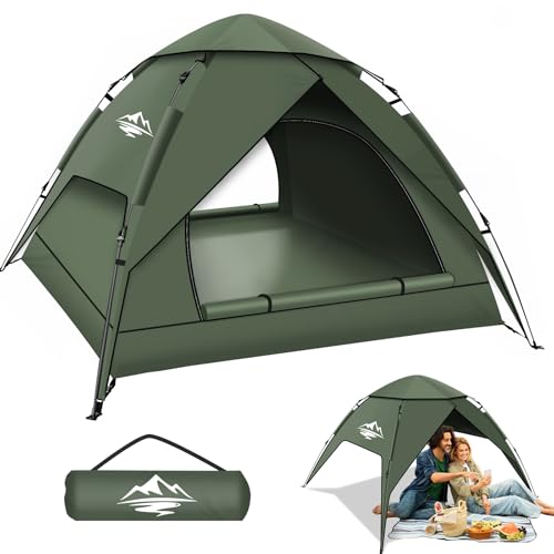 2-3 Person Waterproof Windproof Pop Up Camping Tent N75458