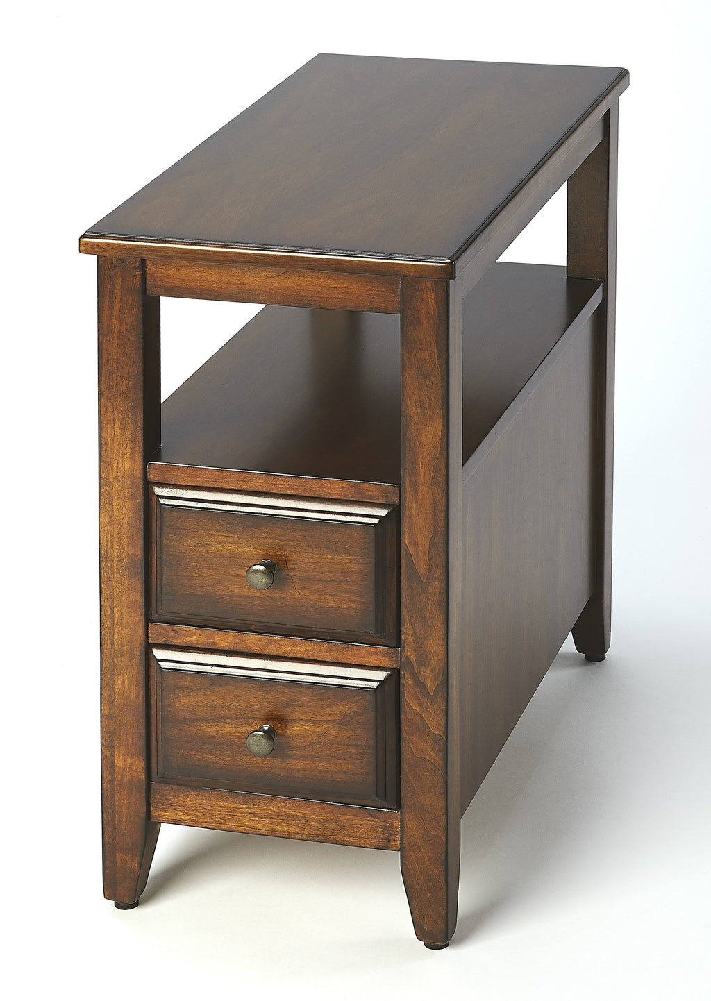 Antique Cherry Chairside Table R35202