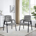 Gray Fabric Office Guest Chair I661224