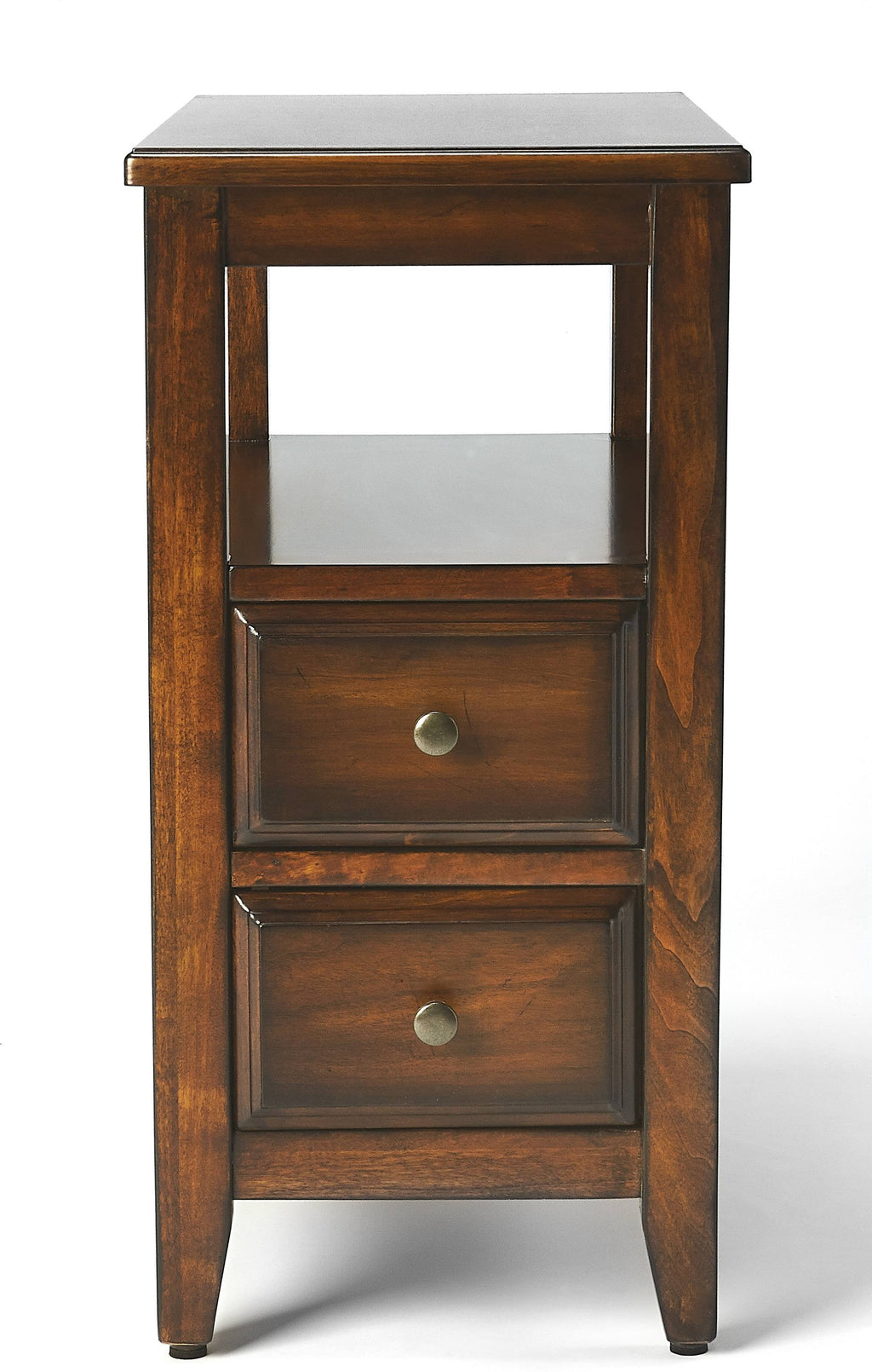 Antique Cherry Chairside Table R35202