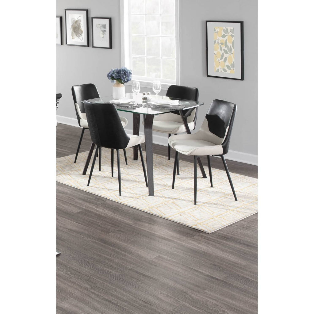 Black Wood Dinette Table F968588