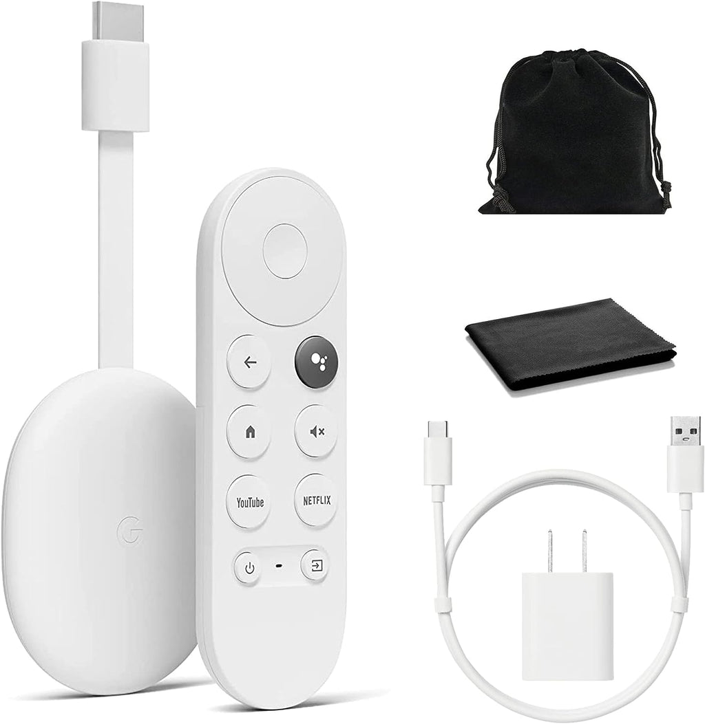 Streaming Device with HDMI Cable and Voice Search Remote - HD Version - Snow E9530