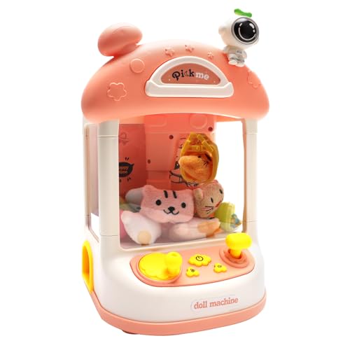 Pink Mini Claw Machine with Music and Light H3538
