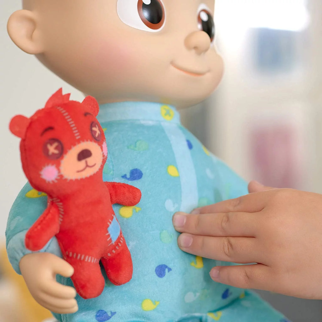 Musical Bedtime Plush Doll with Pillow and Teddy Bear O462