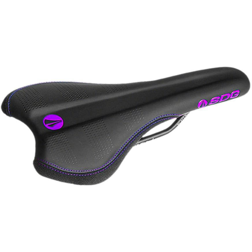 Black/Purple Ti-Alloy Saddle W5539