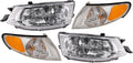 4-Piece Headlights Set with Corner Lights T2481