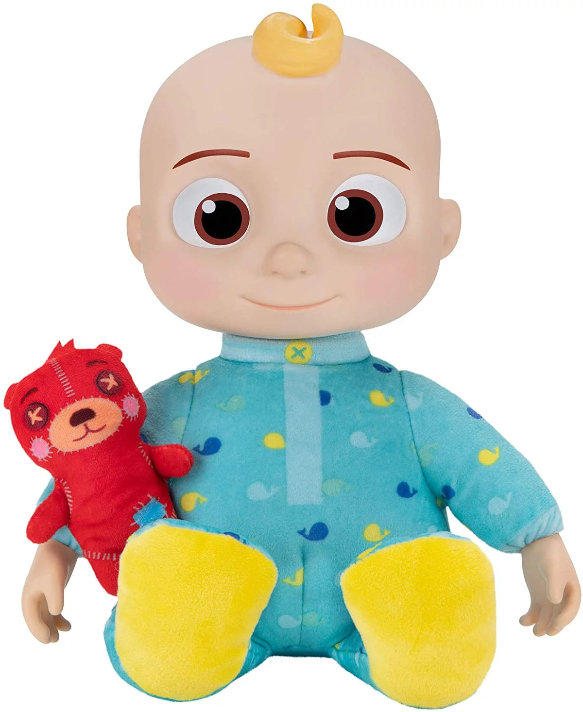 Musical Bedtime Plush Doll with Pillow and Teddy Bear O462