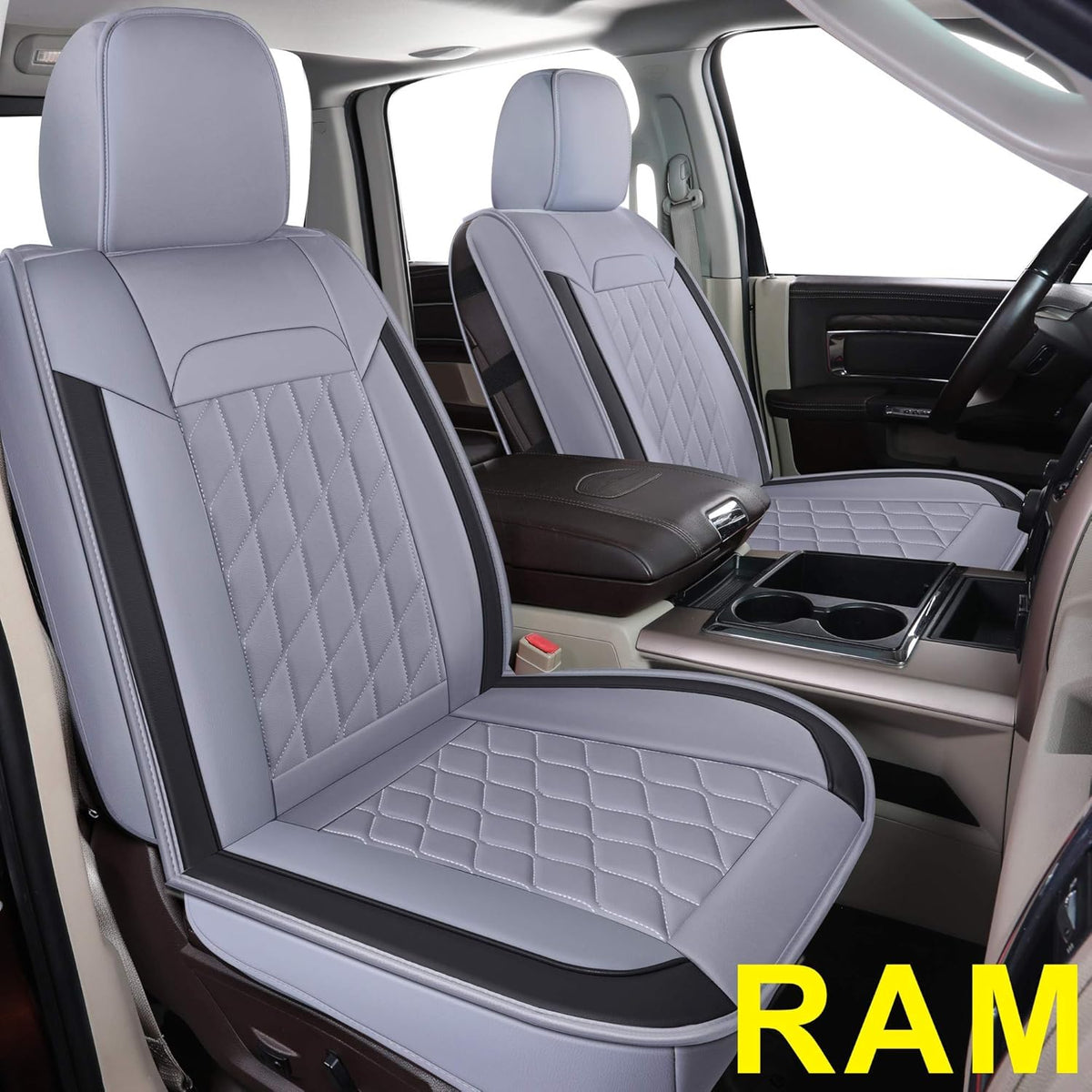 Ram Seat Covers Full Set with Faux Leather R9060