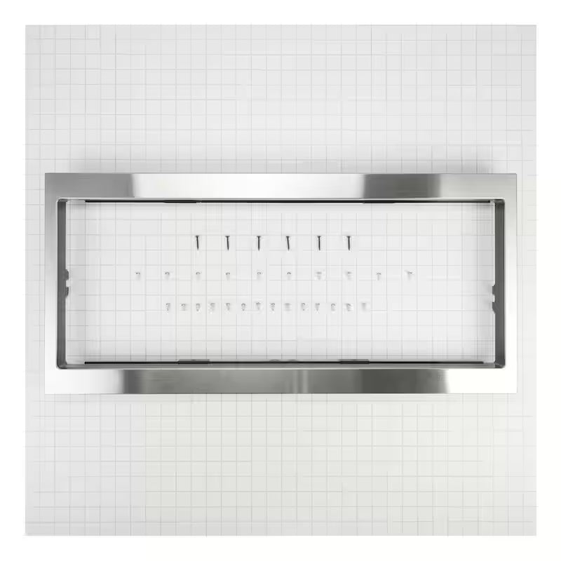 Stainless Steel Microwave Trim Kit O260
