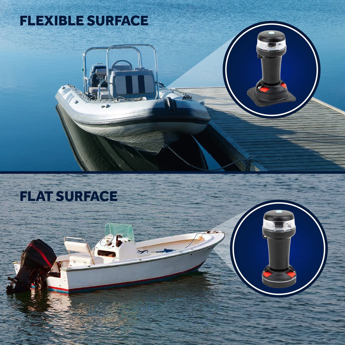 LED Anchor Light and Signal Flashlight Z309414
