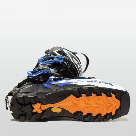White/Black/Blue Ski Boots I8247